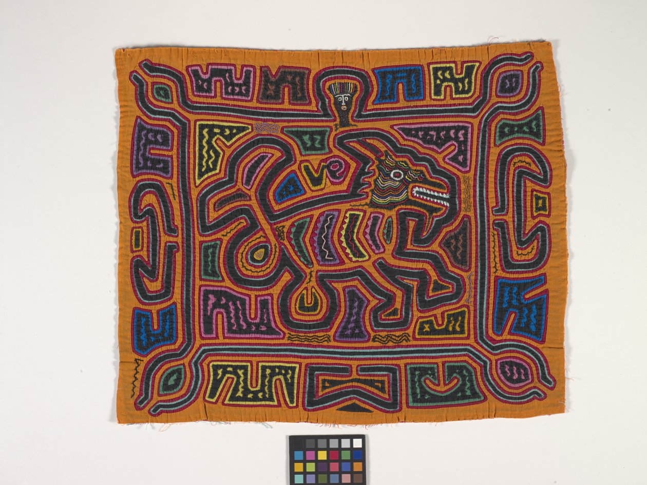 Shirt Panel (Mola) (fotó) alkotó: Kuna Indian Culture