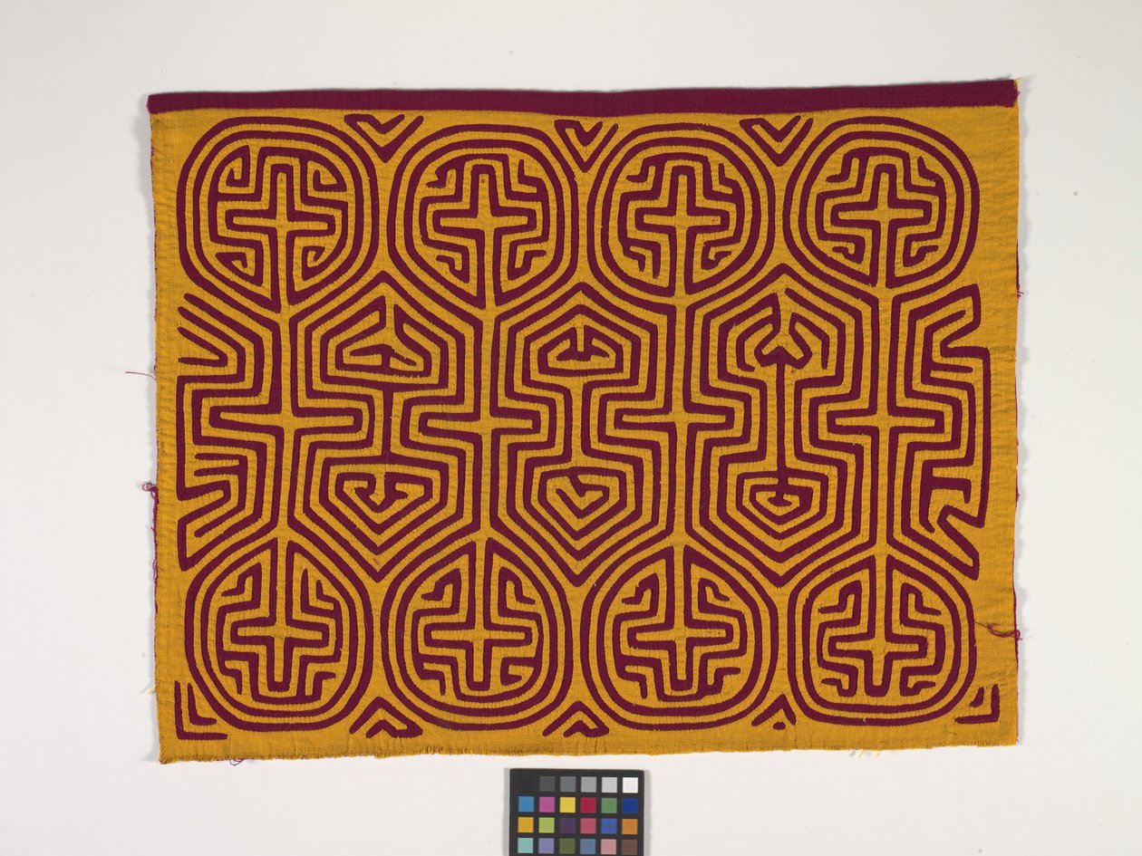 Shirt Panel (Mola) (fotó) alkotó: Kuna Indian Culture