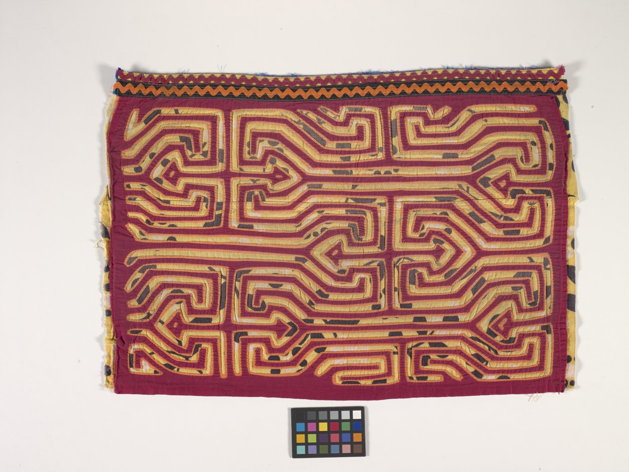 Shirt Panel (Mola) (fotó) alkotó: Kuna Indian Culture
