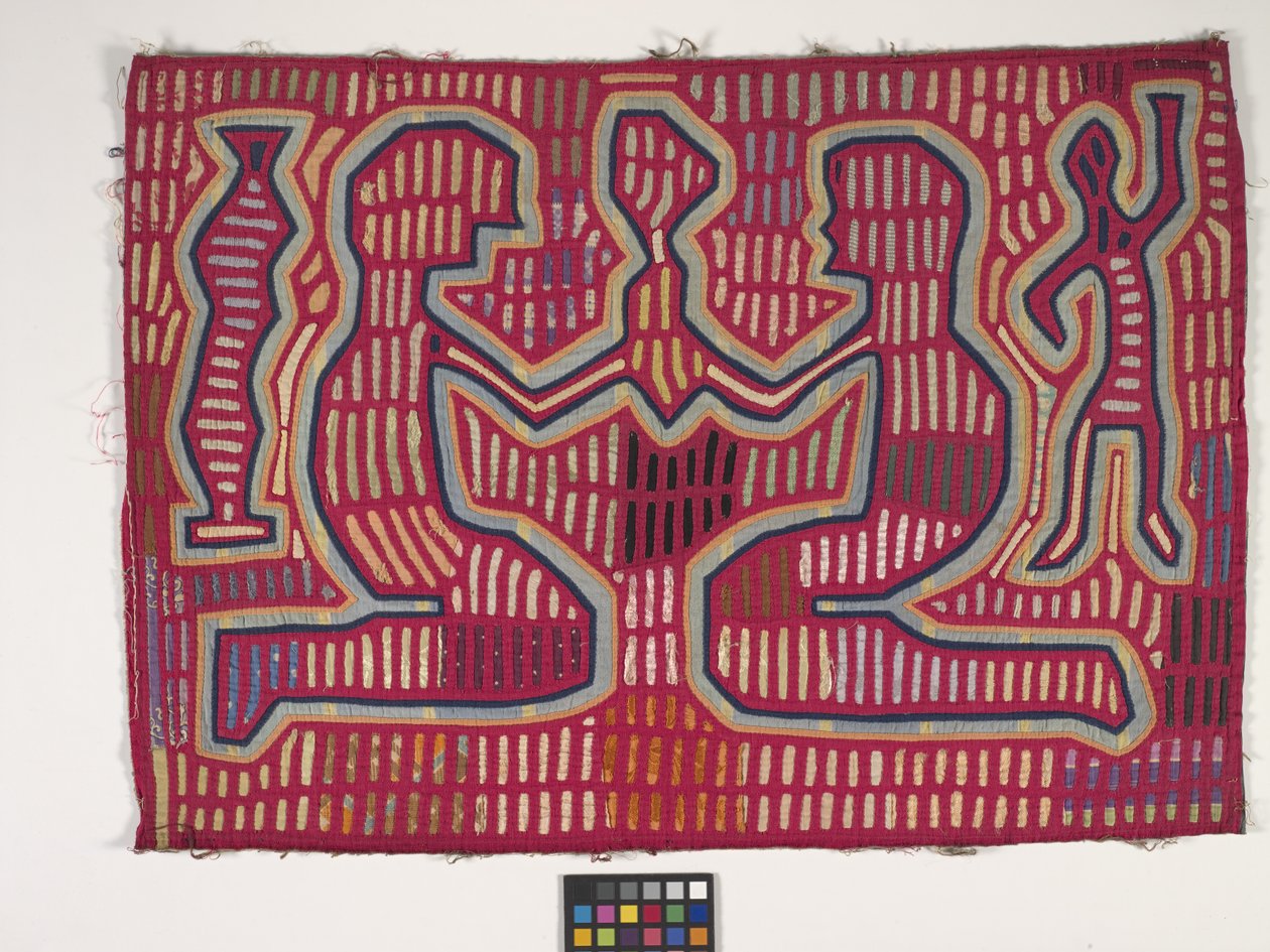 Shirt Panel (Mola) (fotó) alkotó: Kuna Indian Culture