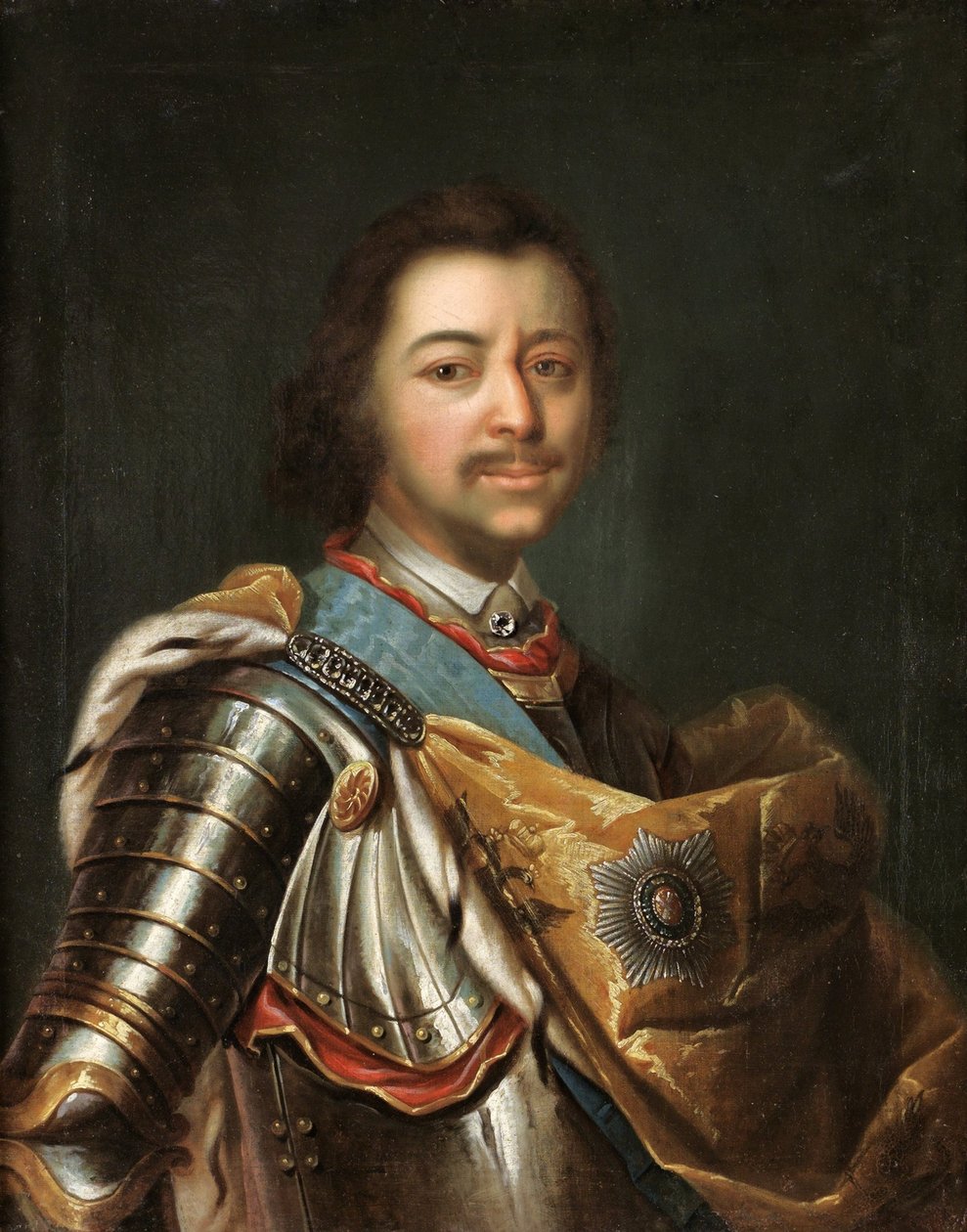 I. Nagy Péter császár portréja 1672-1725 alkotó: Kupecky