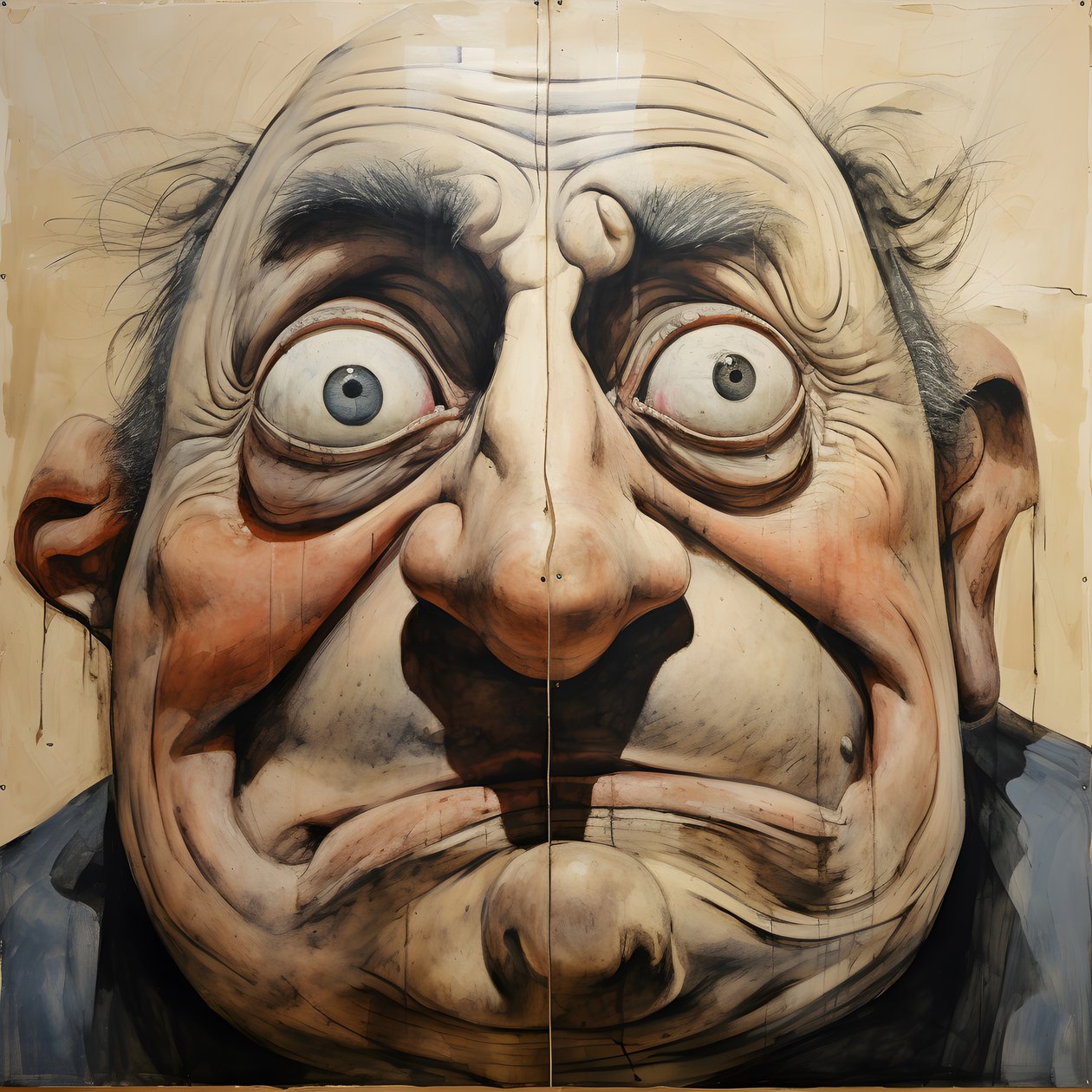 200 years old Giant cute ogre face 2 alkotó: Kurt Heppke
