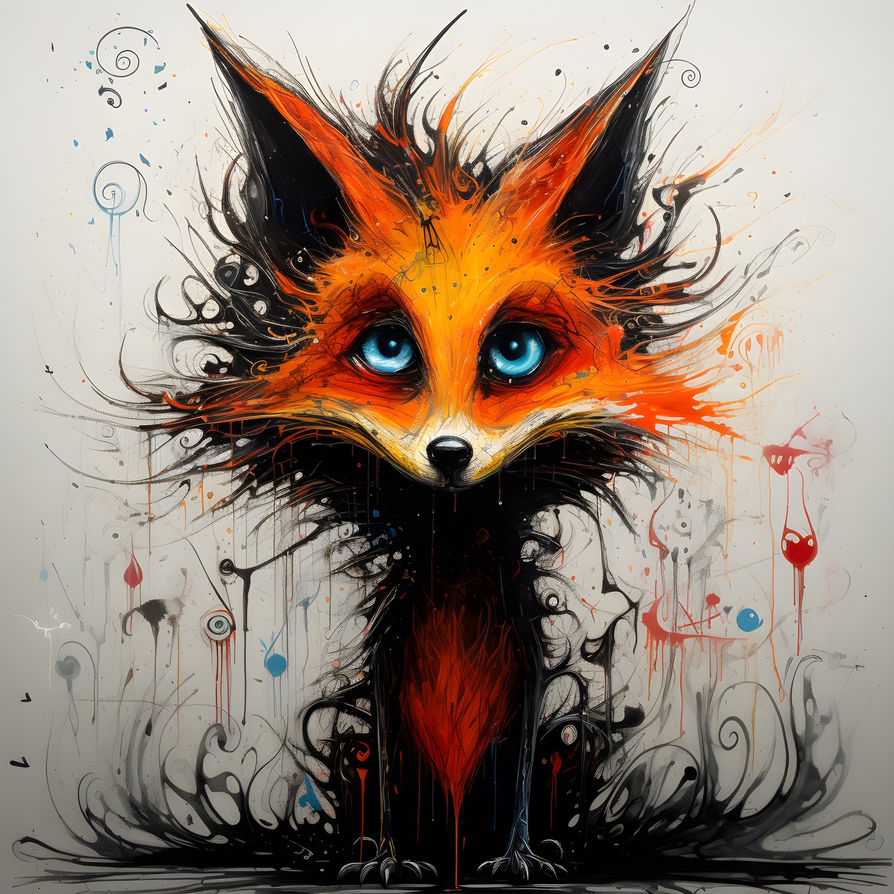 Anthropomorphismus des Zauberfuchses 2 alkotó: Kurt Heppke