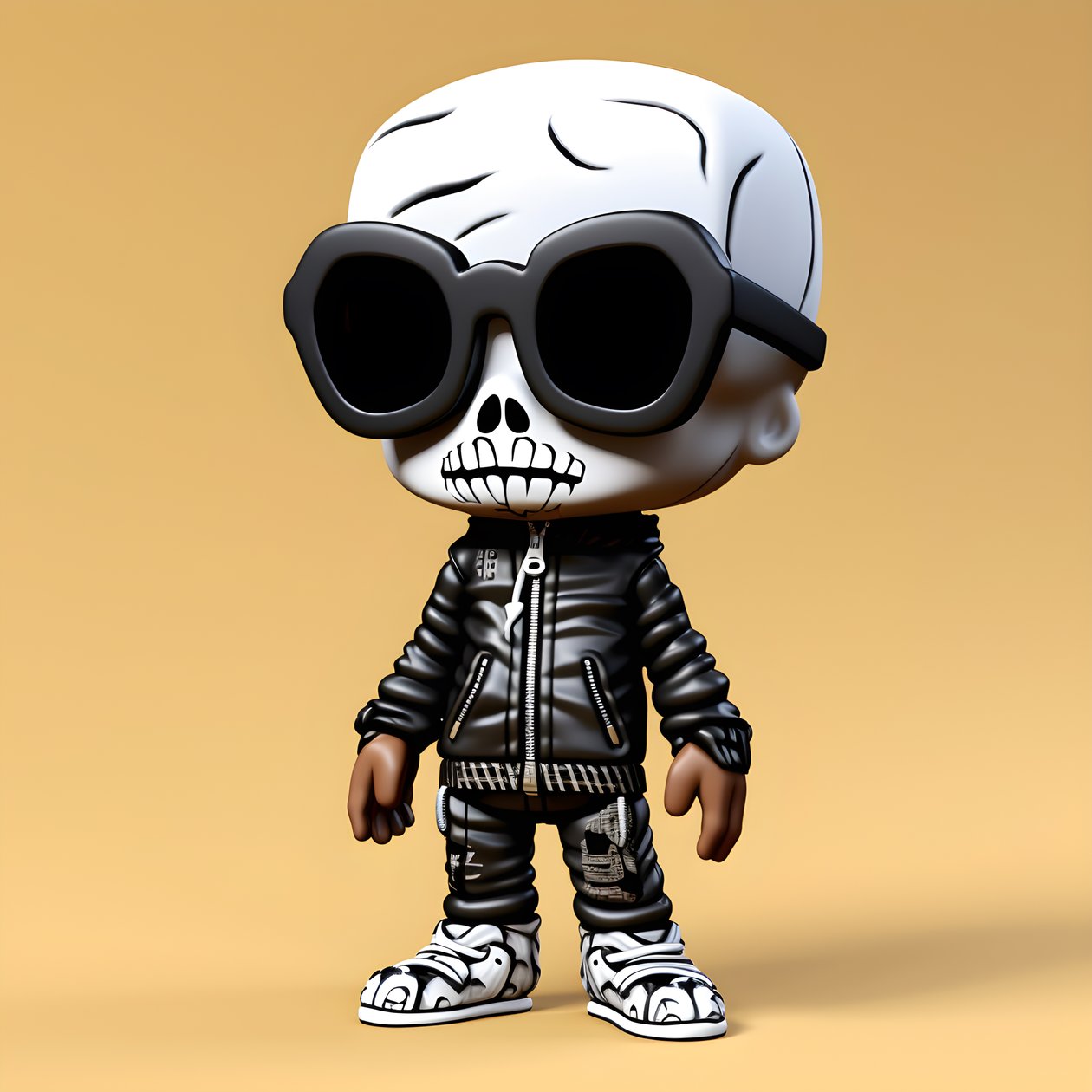 Chibi apró csontváz 2 alkotó: Kurt Heppke
