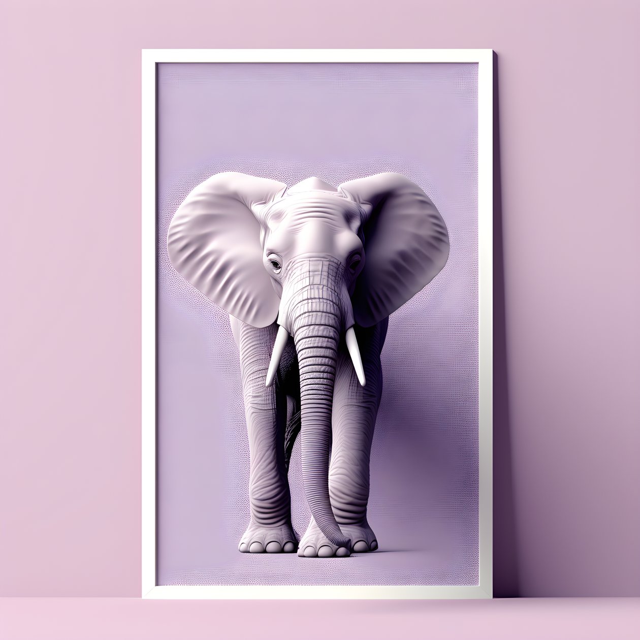 Duotone dark lavender and light lavender 3 alkotó: Kurt Heppke
