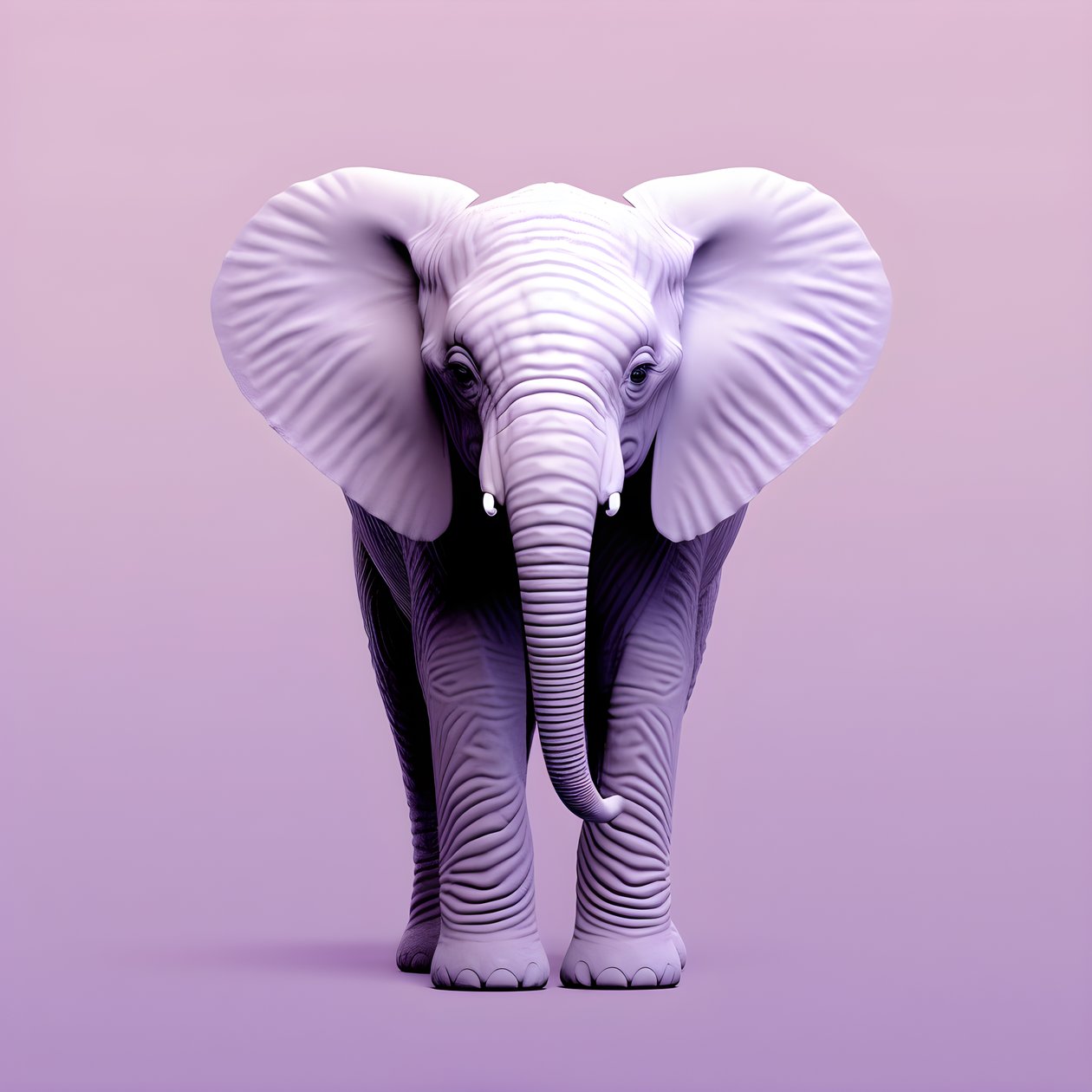 Duotone dark lavender and light lavender 4 alkotó: Kurt Heppke