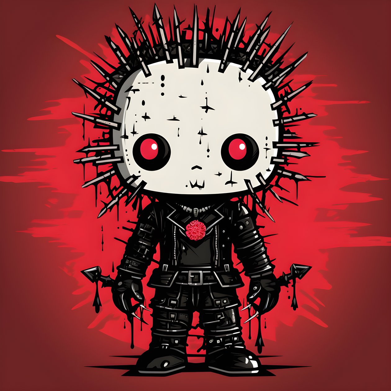 Hello Kitty és Pinhead Shirt Design 4 alkotó: Kurt Heppke