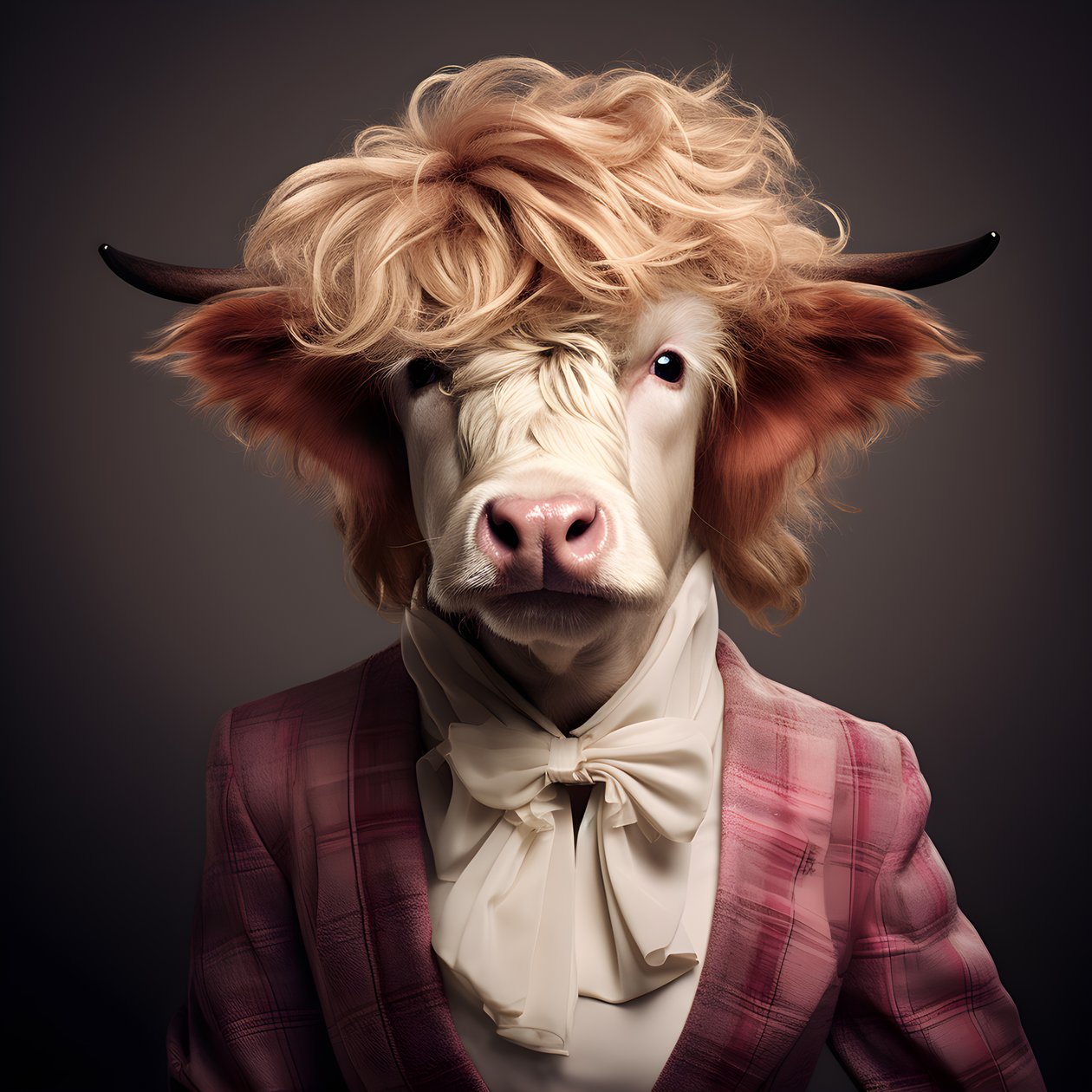 Highland Cow, mint Marilyn Monroe 4 alkotó: Kurt Heppke