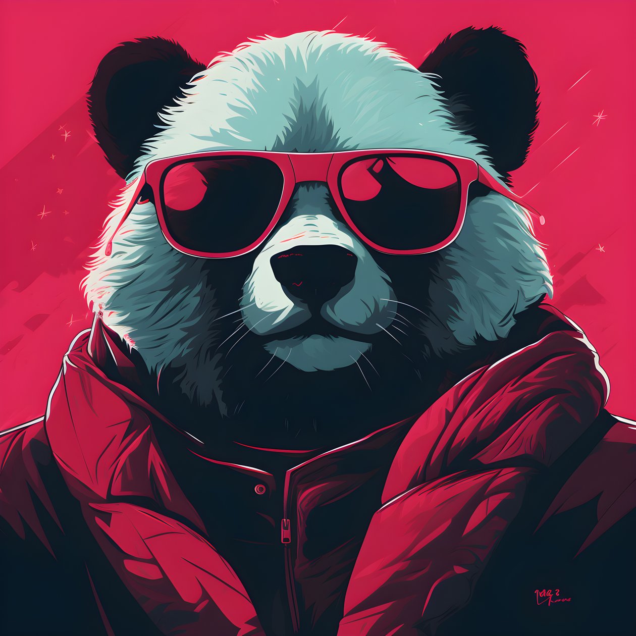 Panda szemüveggel 3 alkotó: Kurt Heppke