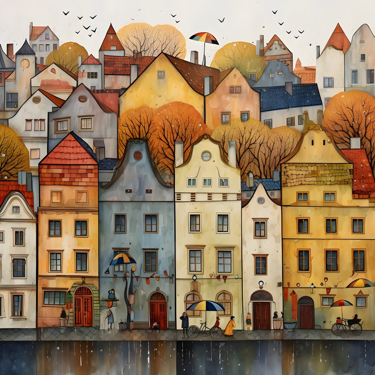 Prag Haeuser 1 alkotó: Kurt Heppke