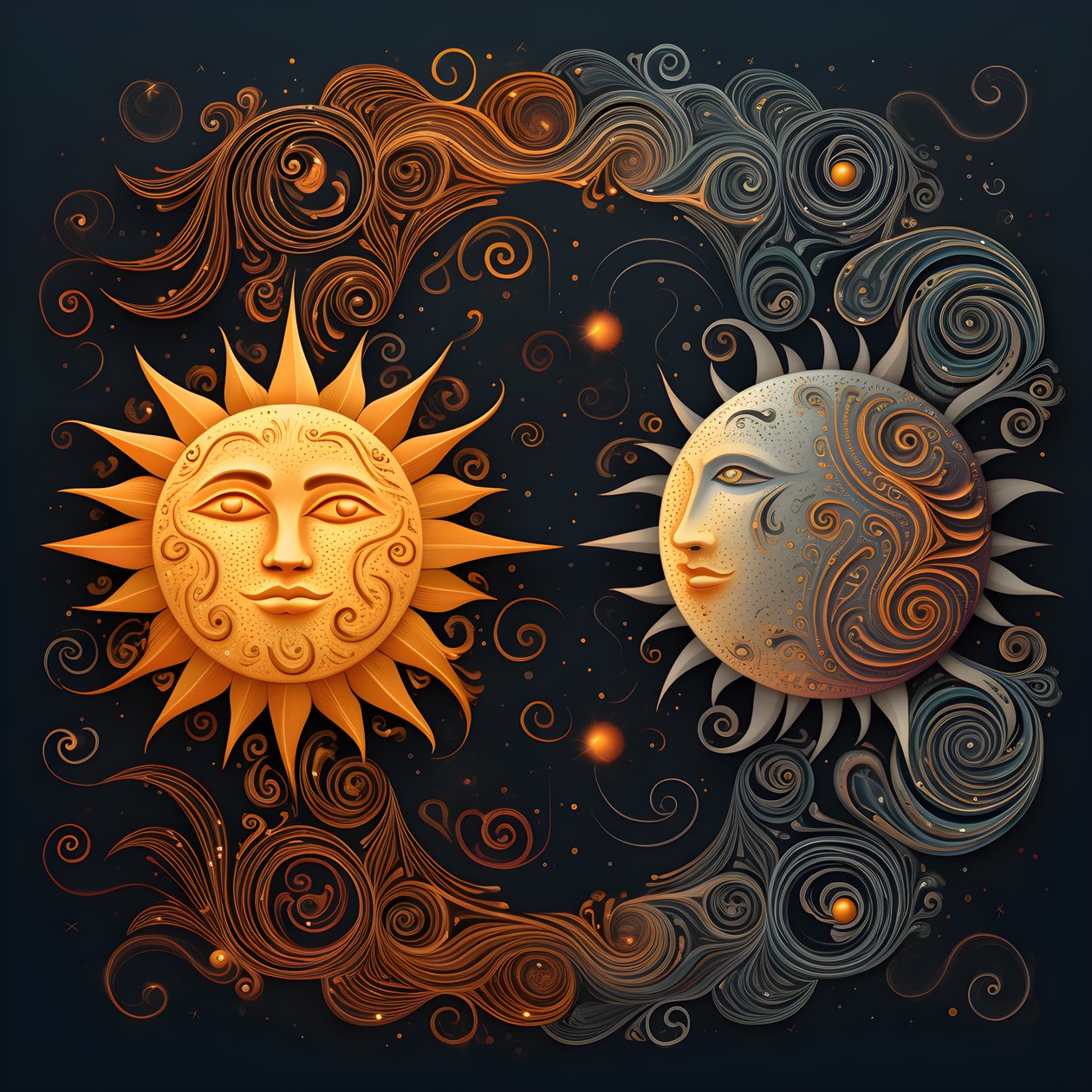 Sonne und Mond 1 alkotó: Kurt Heppke