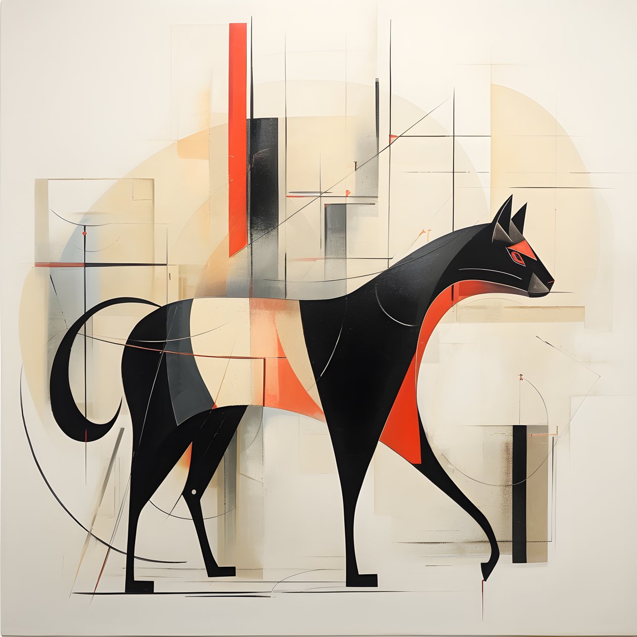 cat horse 1 alkotó: Kurt Heppke