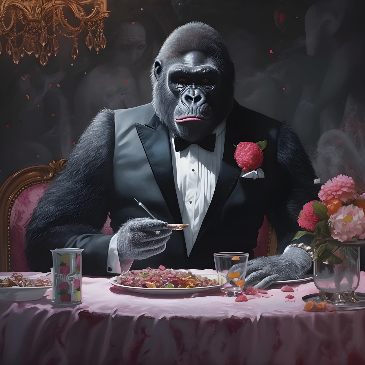 egy gorilla eszik 4 alkotó: Kurt Heppke