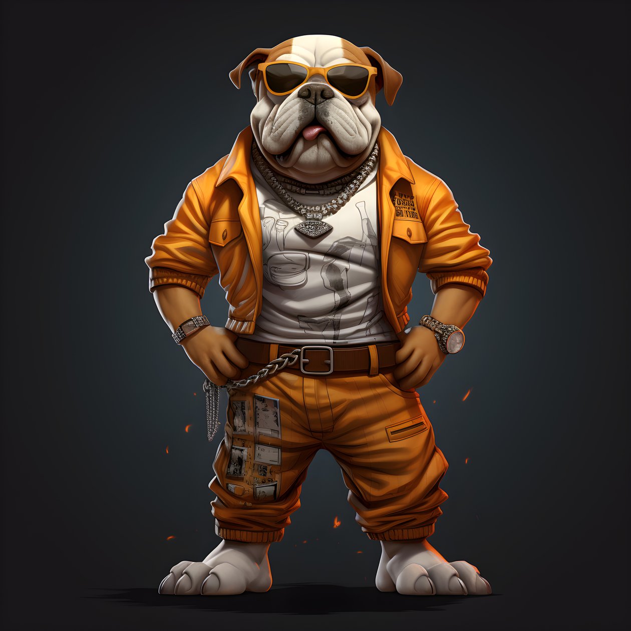 englische Bulldogge 1 alkotó: Kurt Heppke