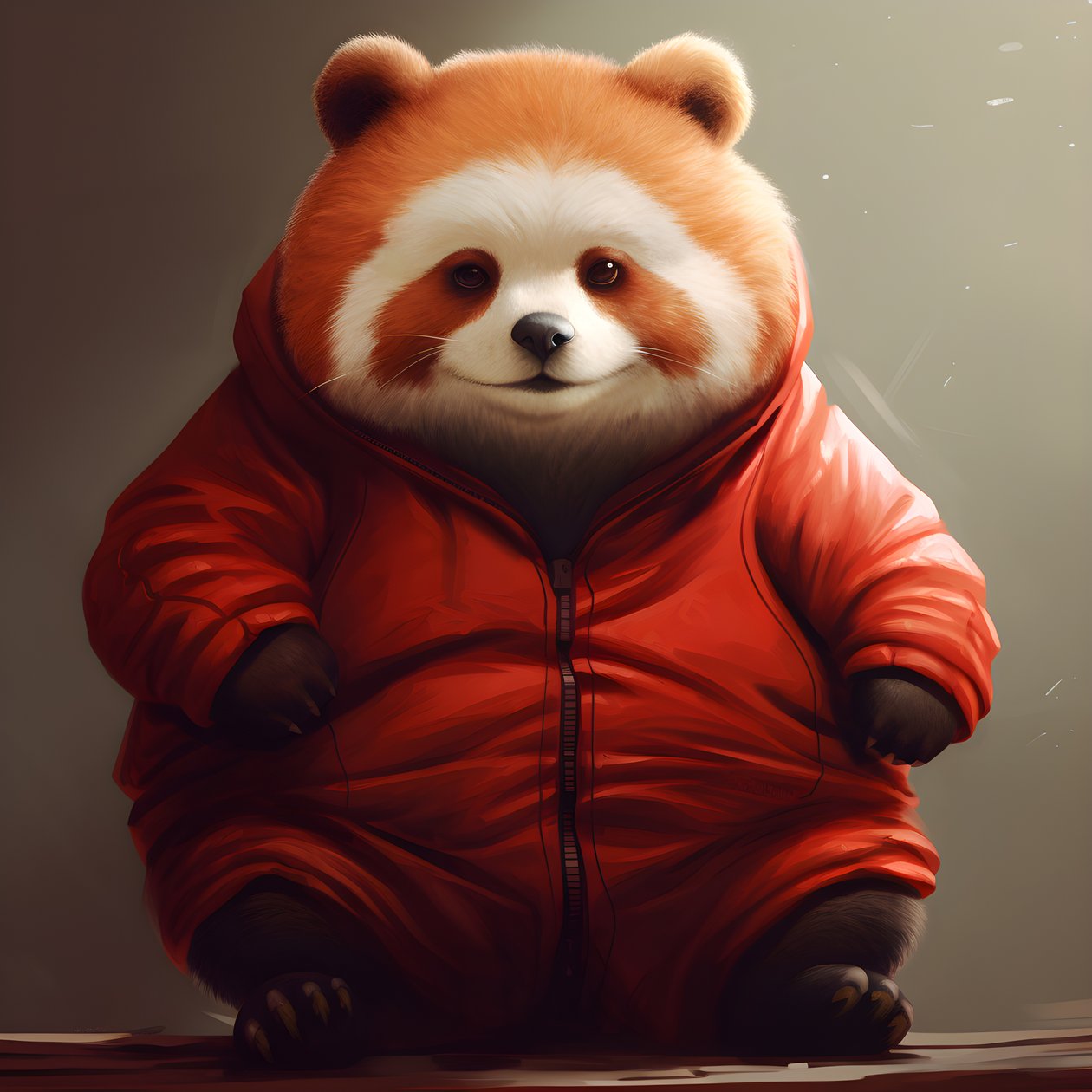 vörös panda elhízott embergyerek 3 alkotó: Kurt Heppke