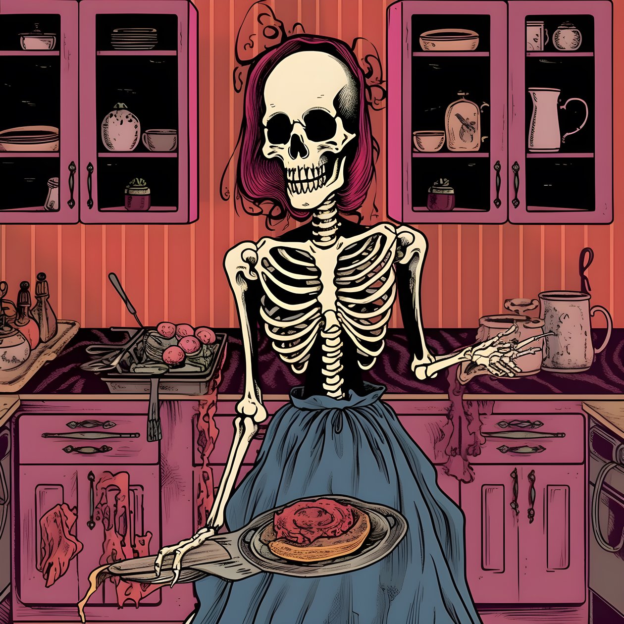 the ghost in the kitchen by maddy connelly artwork 1 alkotó: Kurt Heppke