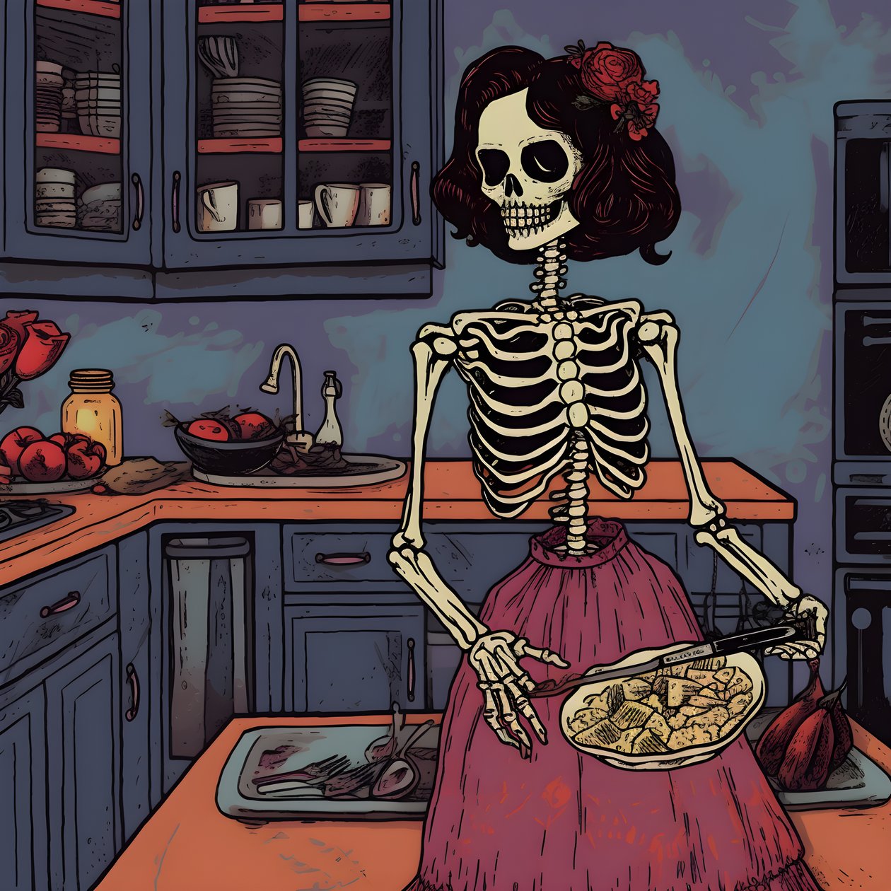 the ghost in the kitchen by maddy connelly artwork 2 alkotó: Kurt Heppke