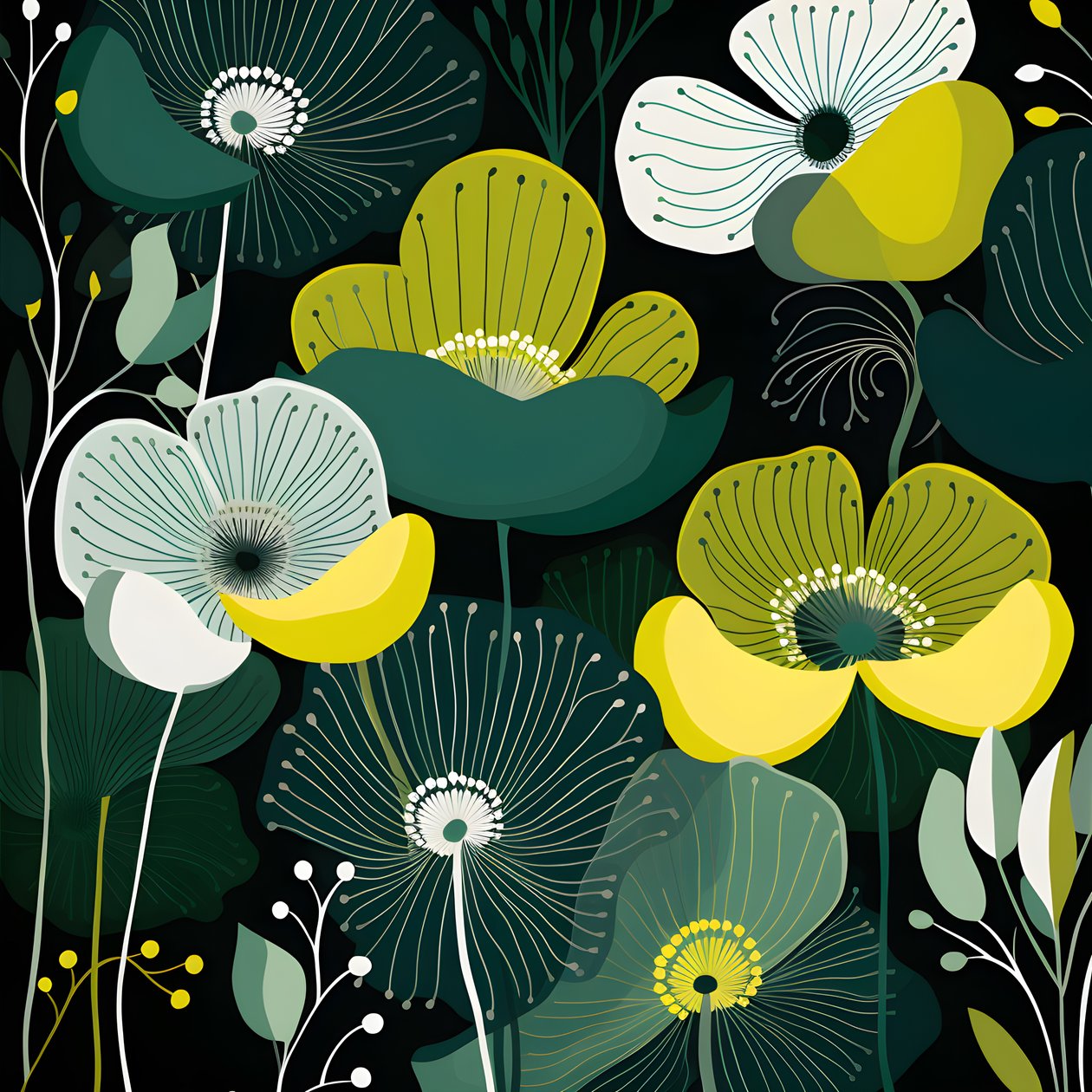 kortárs absztrakt formák Marimekko 4 alkotó: Kurt Heppke