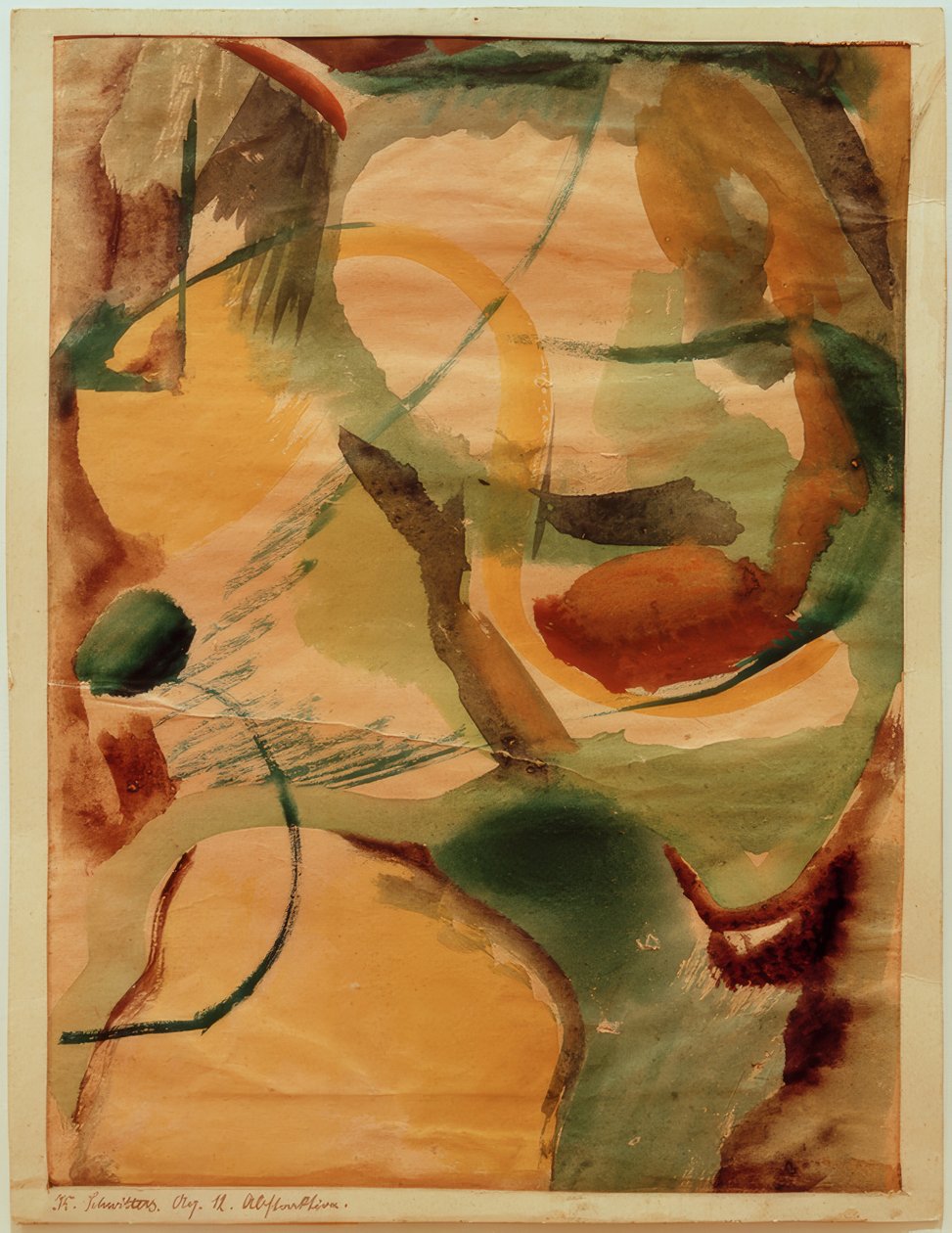 Aq. 12 Absztrakció alkotó: Kurt Schwitters