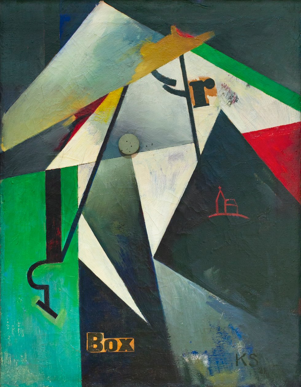 Box-r-Image alkotó: Kurt Schwitters