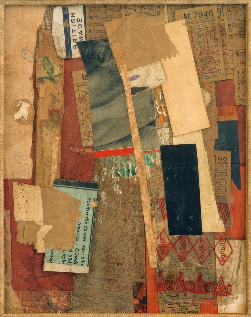 brit gyártmány alkotó: Kurt Schwitters