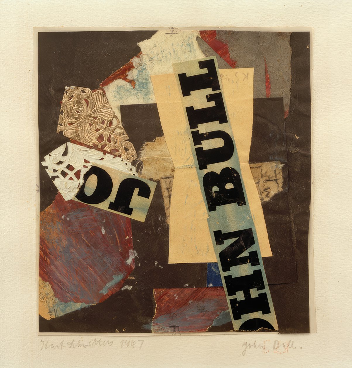 C 21 John Bull alkotó: Kurt Schwitters
