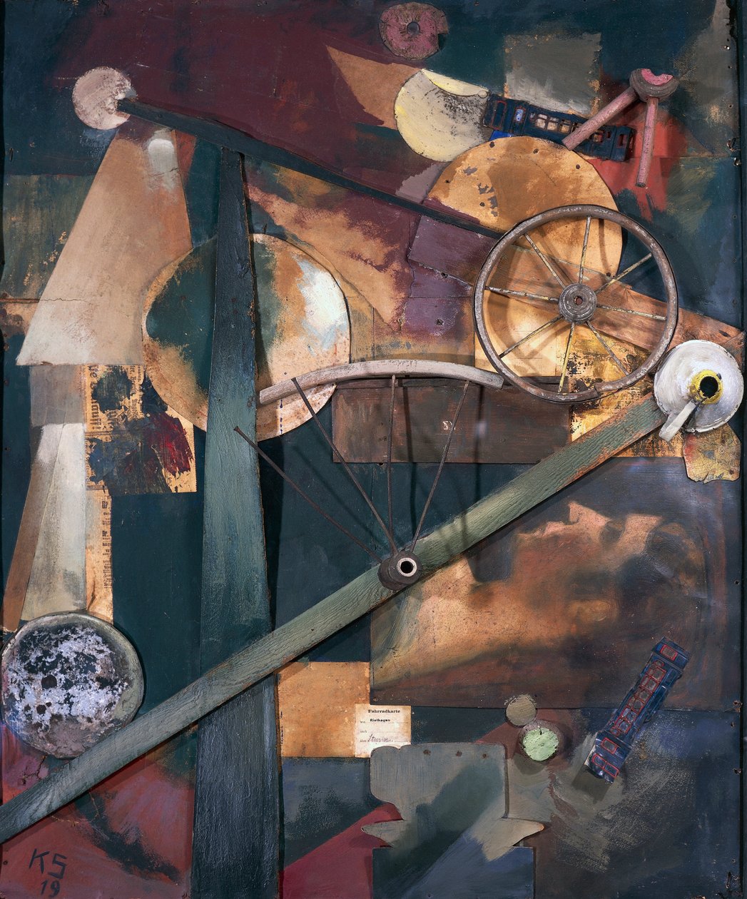 Építés nemes hölgyeknek alkotó: Kurt Schwitters