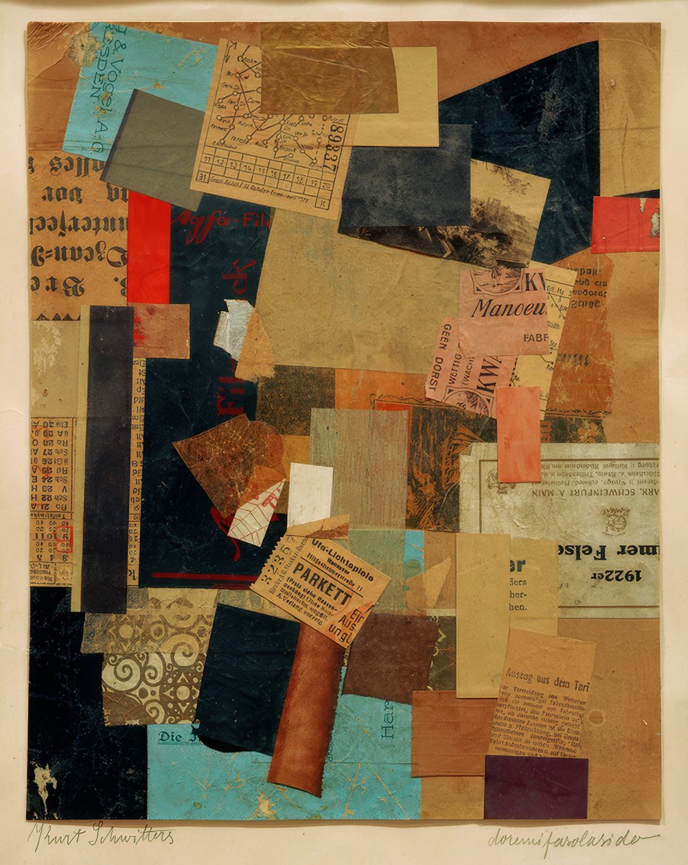 Doremifasolasido alkotó: Kurt Schwitters