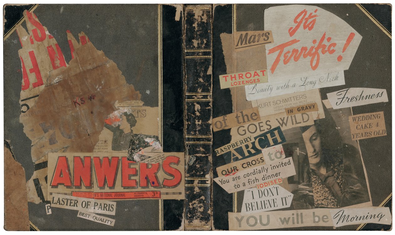 Ez fantasztikus!, 1944 alkotó: Kurt Schwitters
