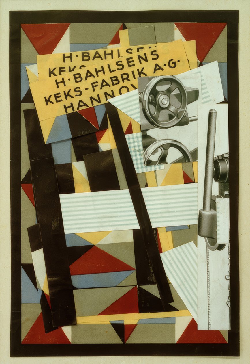 kex-szövet tűz alkotó: Kurt Schwitters
