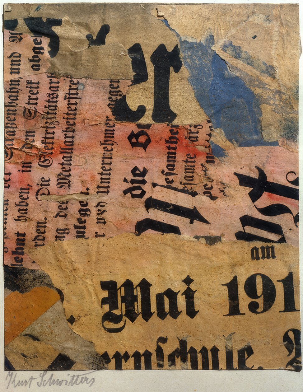 május 191 alkotó: Kurt Schwitters