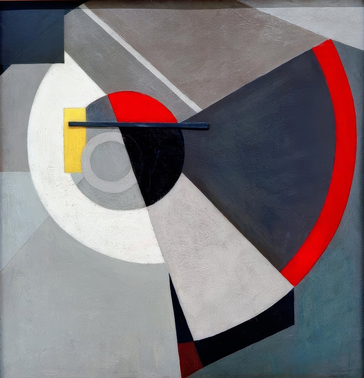 Merz 1003. Pfauenrad alkotó: Kurt Schwitters