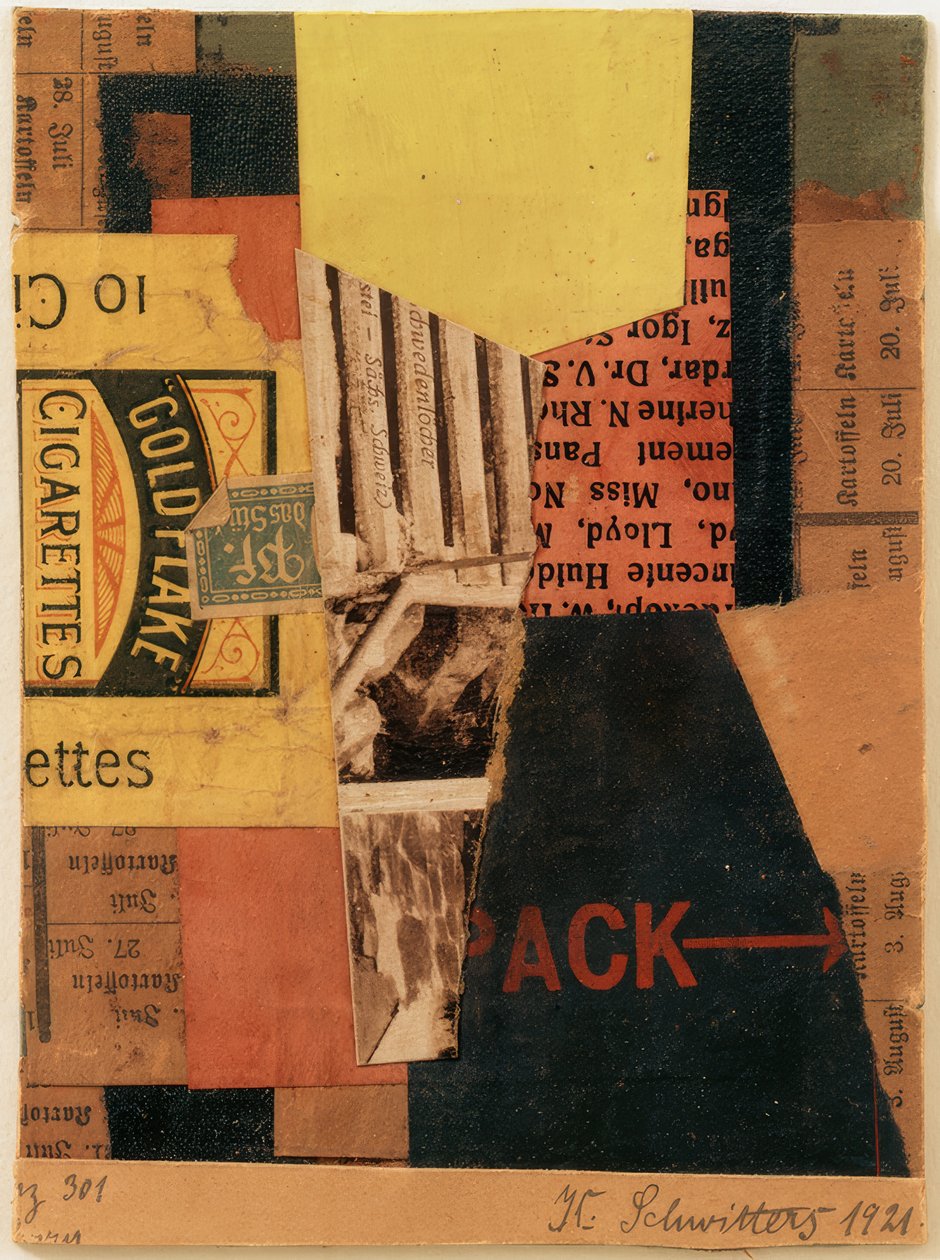Merz 301 - burgonya alkotó: Kurt Schwitters