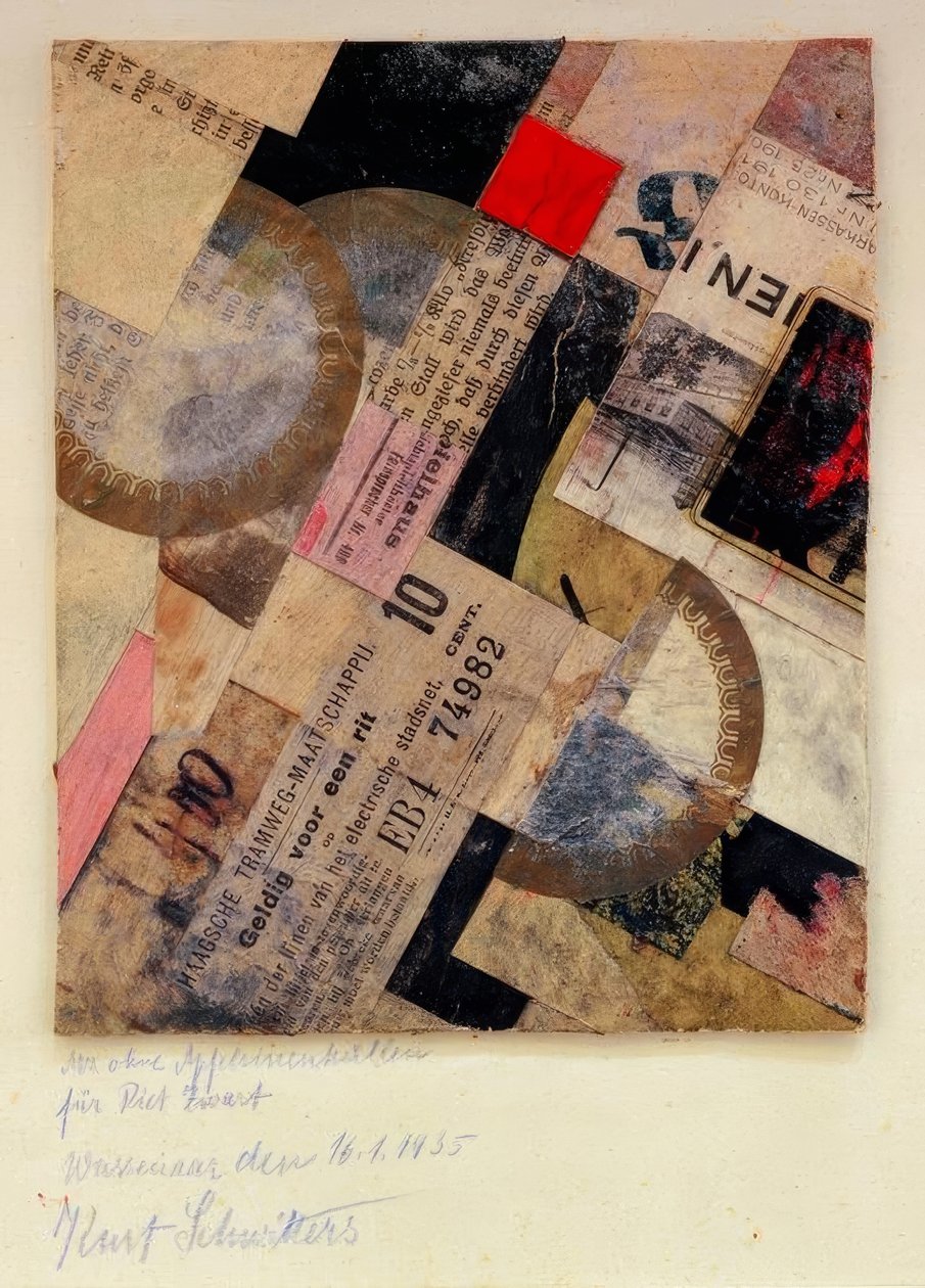 Mz narancsbőr nélkül alkotó: Kurt Schwitters