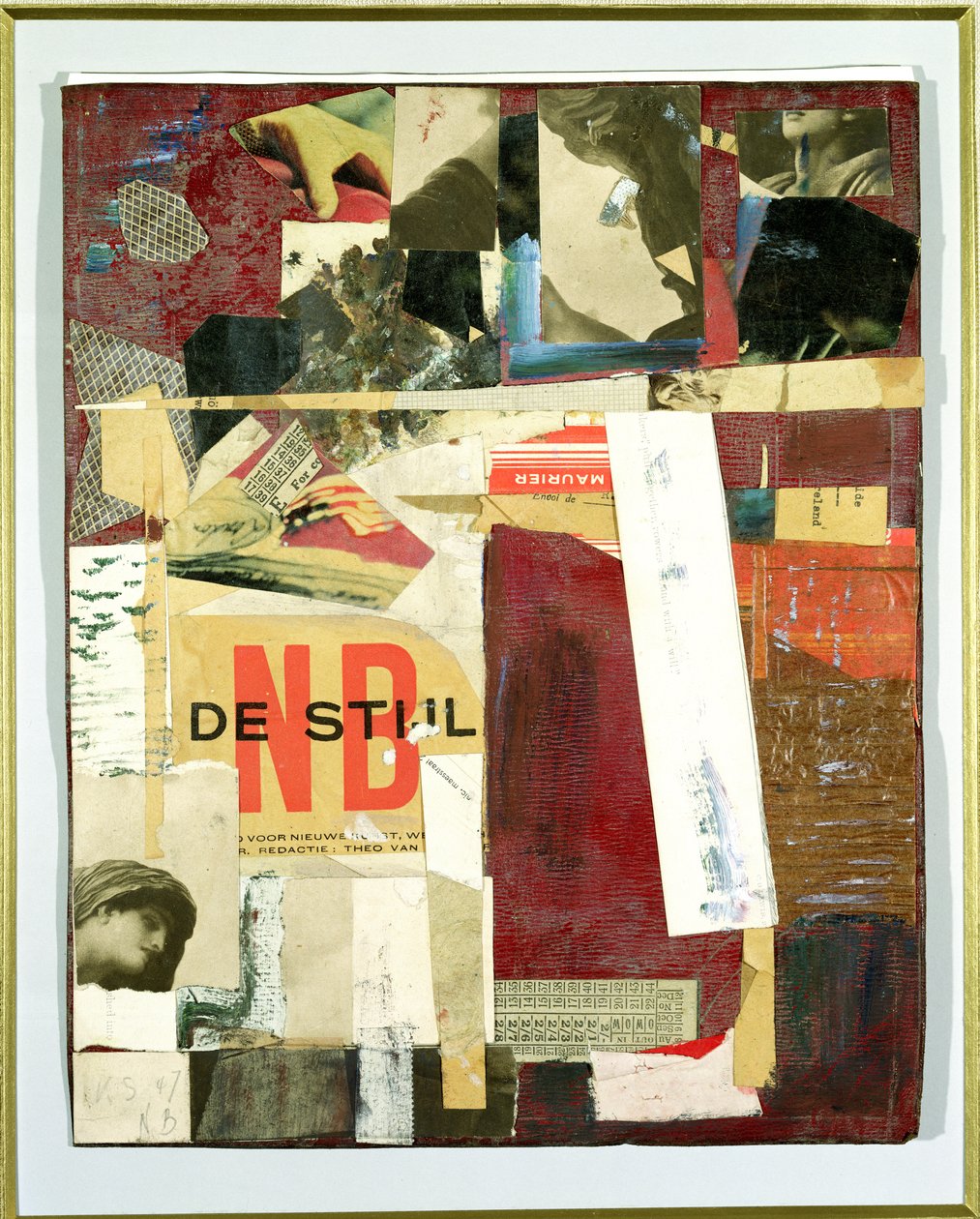 N.B., 1947 alkotó: Kurt Schwitters