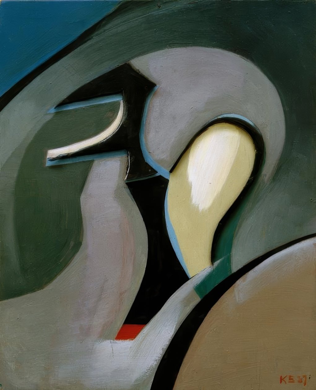 Névtelen (sisak alakú) alkotó: Kurt Schwitters