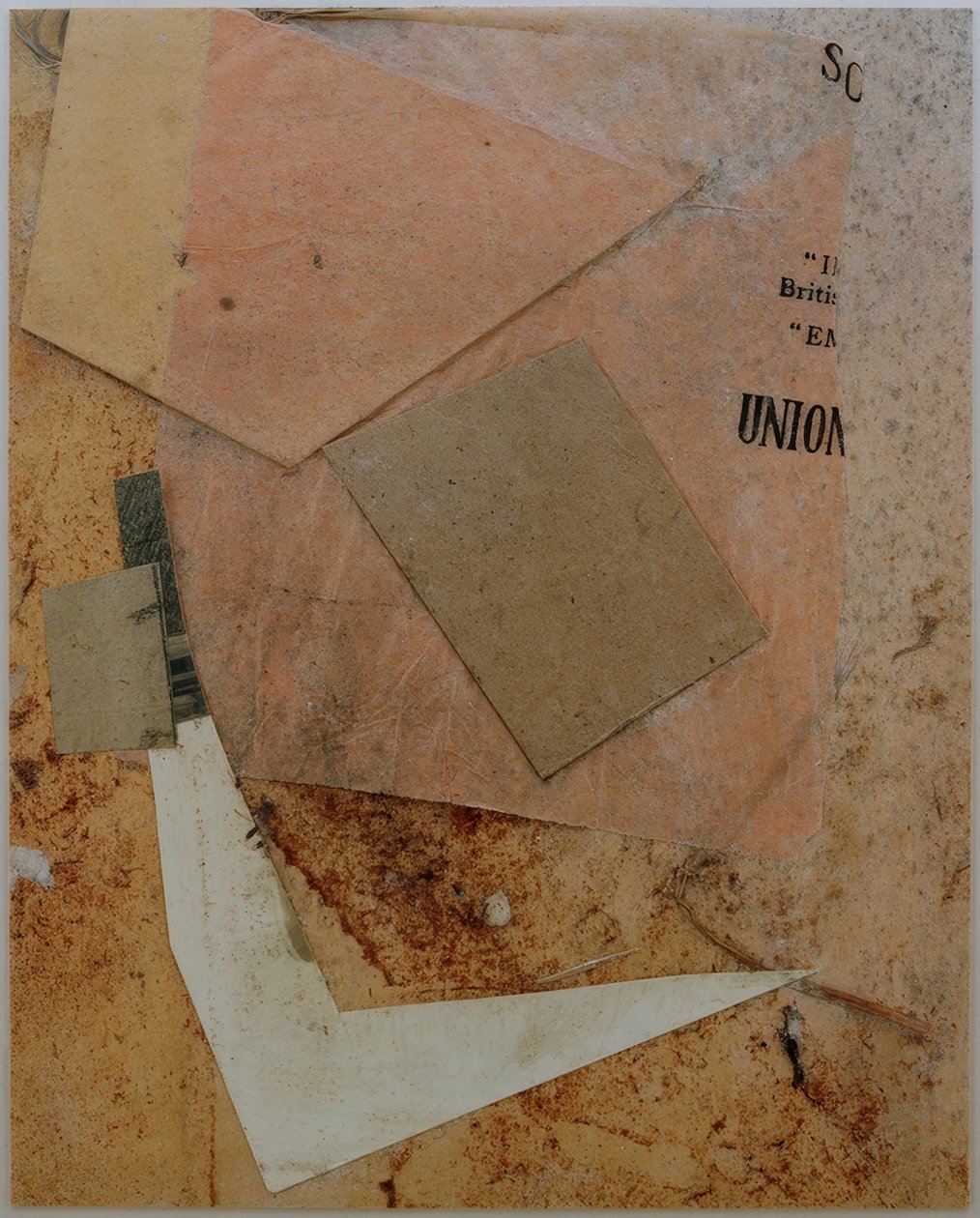 Névtelen (Unió) alkotó: Kurt Schwitters