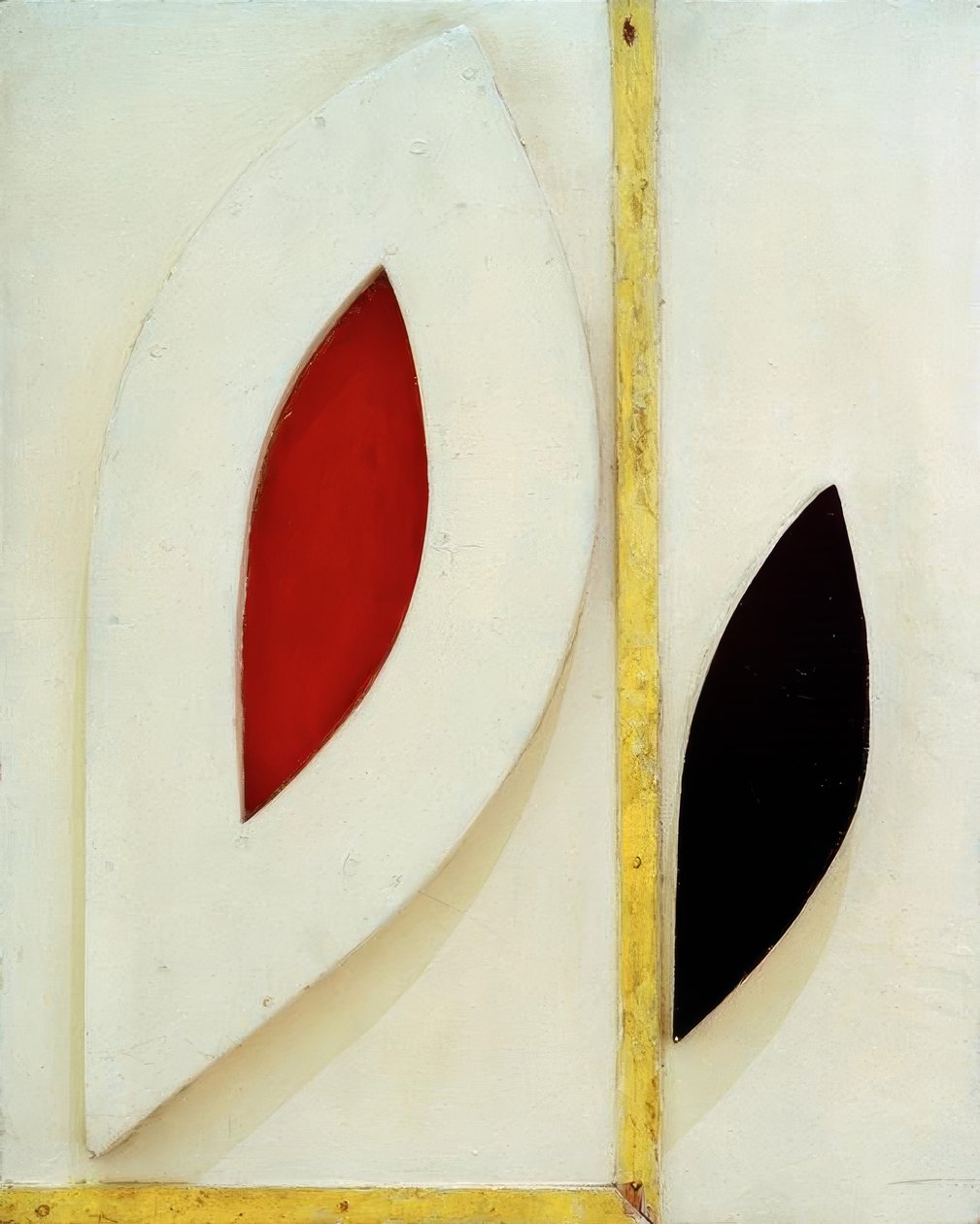 Névtelen (fehér konstrukció) alkotó: Kurt Schwitters
