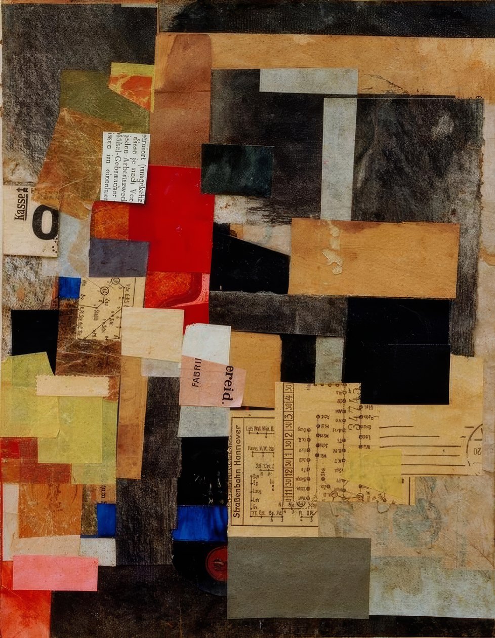 Cím nélkül (ereid.) alkotó: Kurt Schwitters