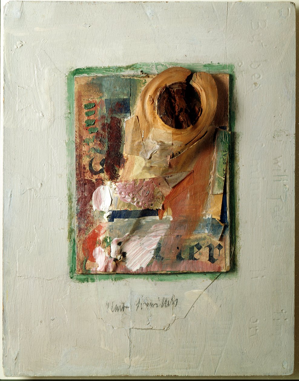 Kurt Schwitters (1887-1948) körtekollázsa, 1938 Magángyűjtemény alkotó: Kurt Schwitters