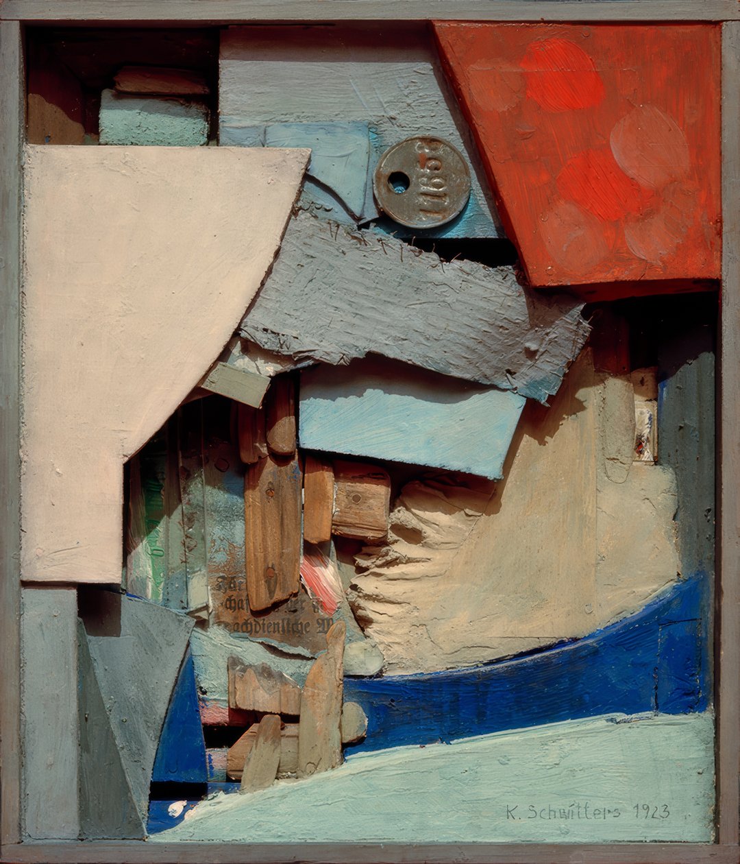 Megkönnyebbülés alkotó: Kurt Schwitters