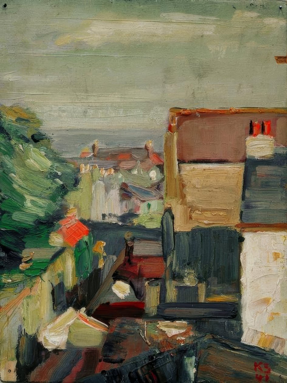 Douglas díszlete alkotó: Kurt Schwitters