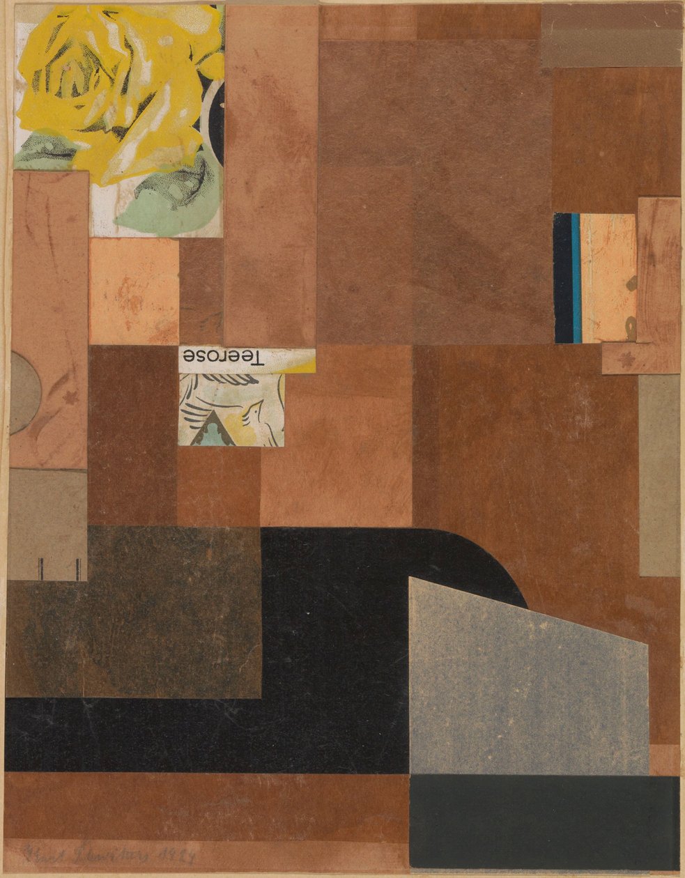 Tearózsa Teerose alkotó: Kurt Schwitters