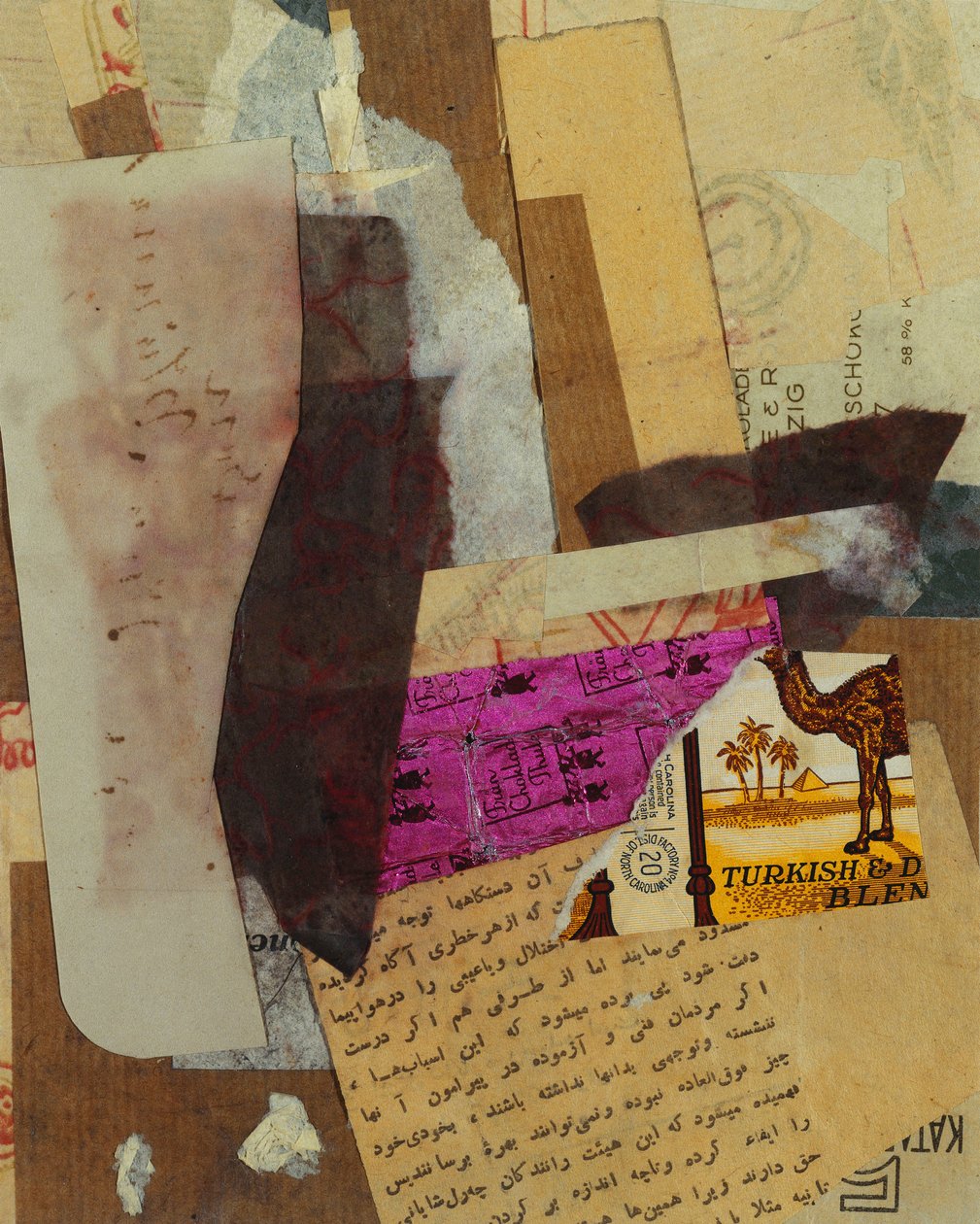 Török és D keverék, 1936 alkotó: Kurt Schwitters