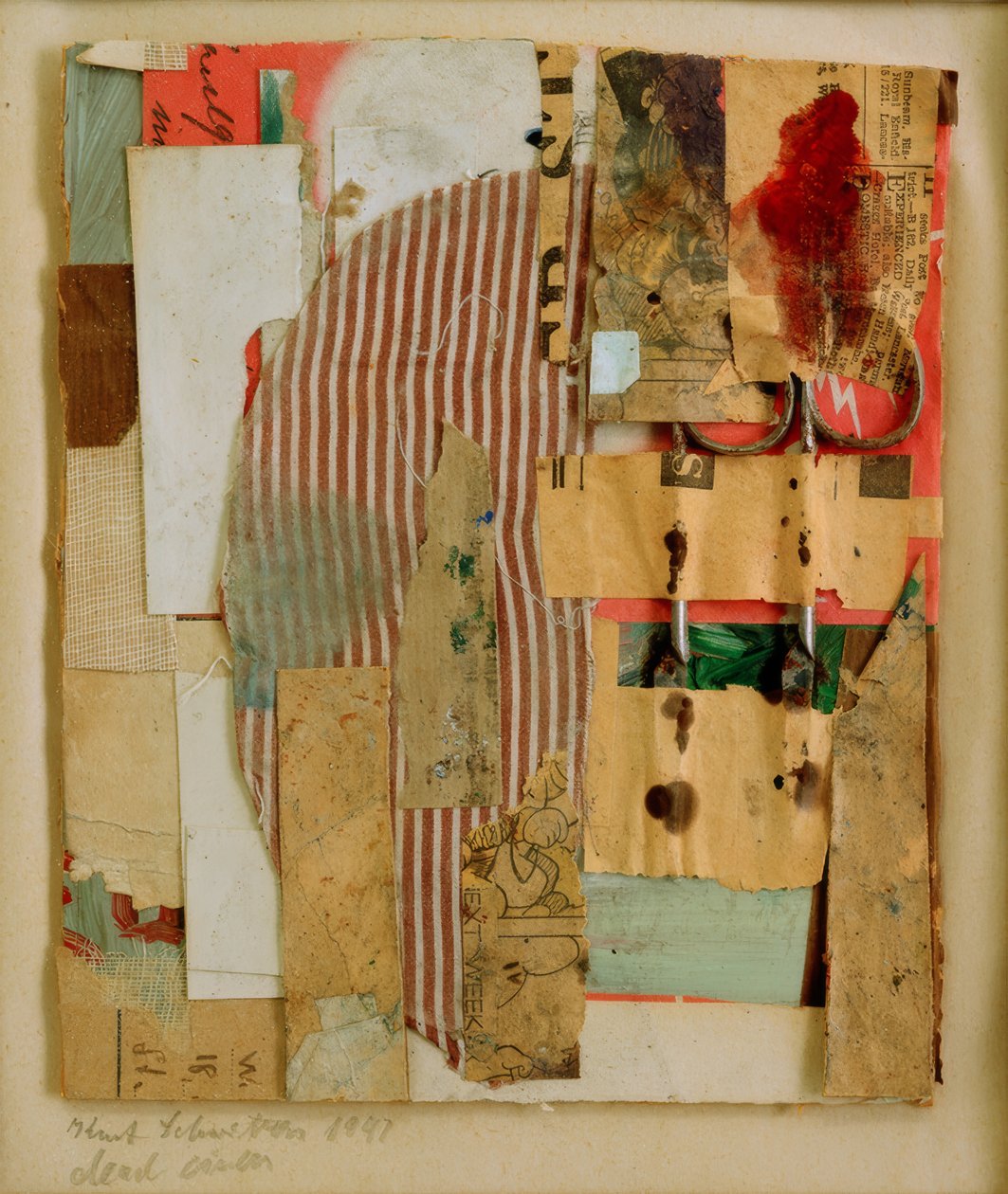 halott olló alkotó: Kurt Schwitters