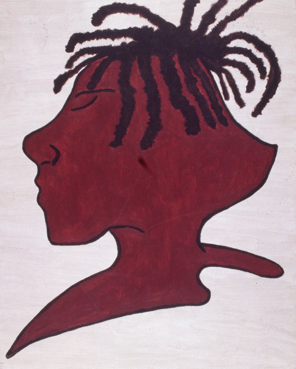 Gondolatban, 2005 (akril, vászon) alkotó: Kurtis L. Miller