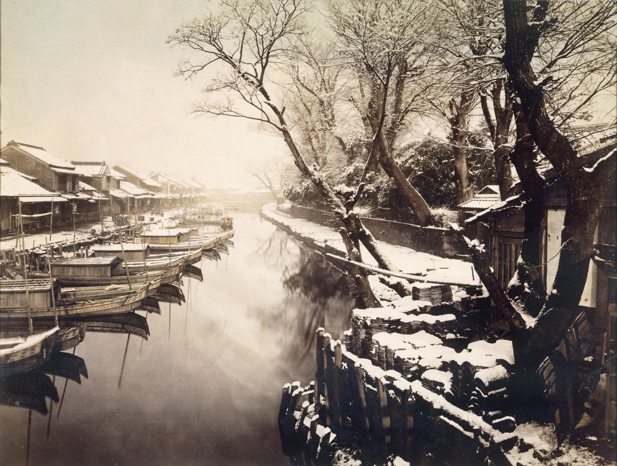 Bori Sanya (részlet), 1880 körül (albumnyomat eredeti kézi színezéssel) alkotó: Kusakabe Kimbei