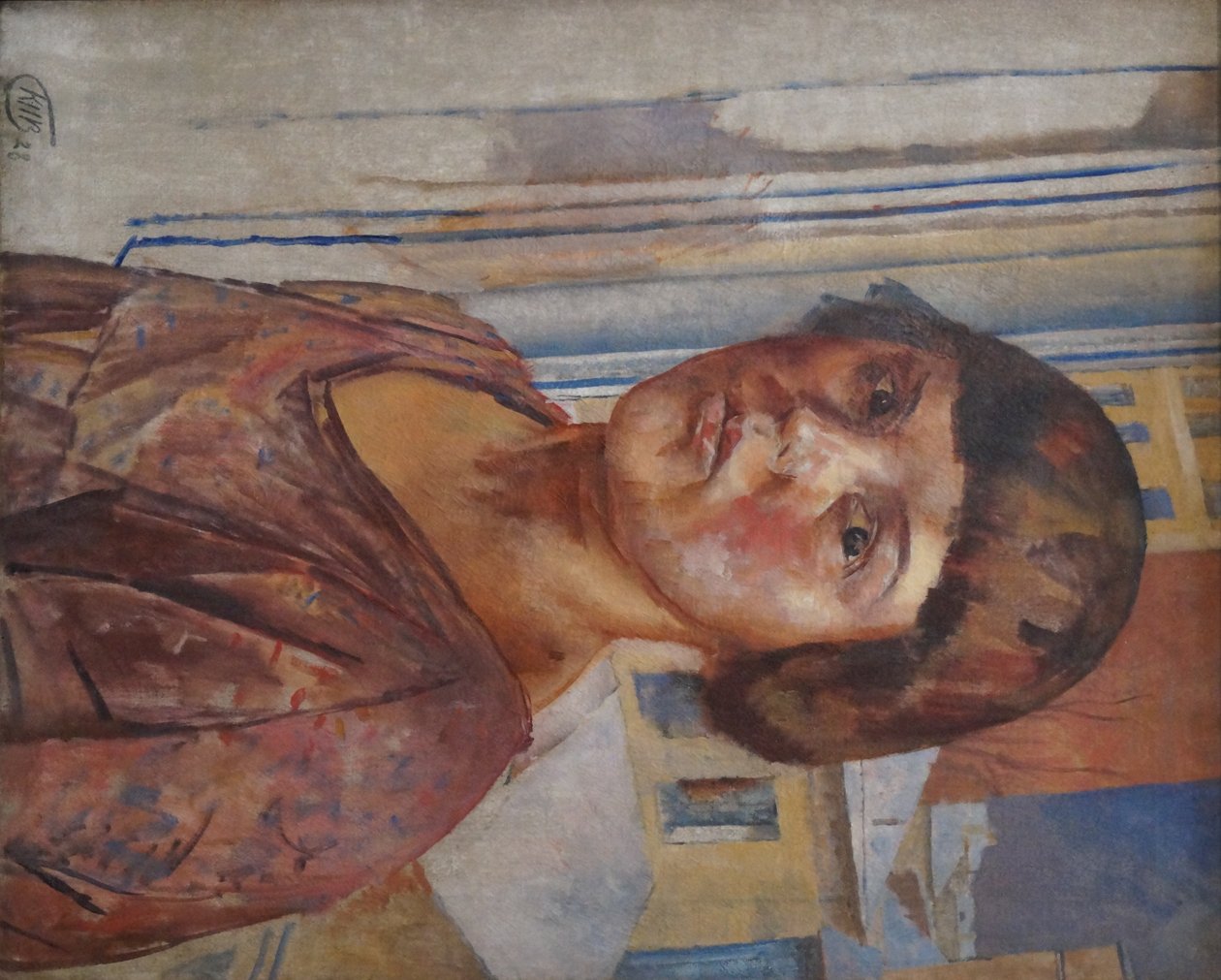 Irina Msztiszlavszkij portréja (1928) alkotó: Kuzma Petrov Vodkin