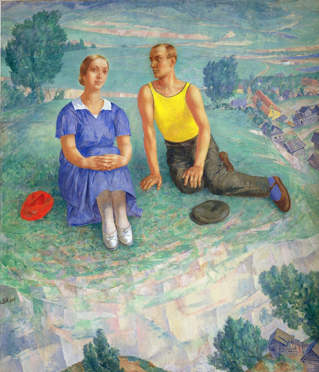 1935 tavasza alkotó: Kuzma Sergeevich Petrov Vodkin