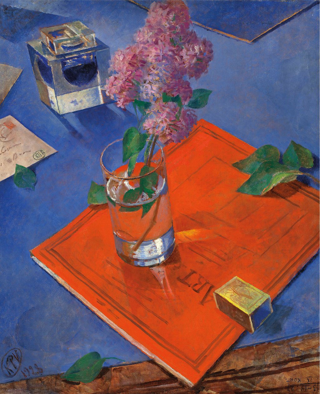 Orgona csendélet, 1928. alkotó: Kuzma Sergeevich Petrov Vodkin